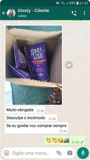 Depoimento de cliente 2